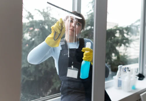 Nettoyage de vitres intérieures et extérieures à Sarrouilles